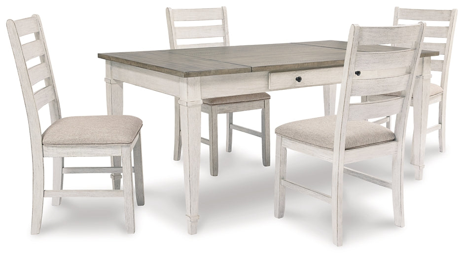 Skempton Dining Table and 4 Chairs Signature Design by Ashley®