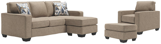 Greaves Sofa Chaise, Chair, and Ottoman Signature Design by Ashley®