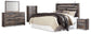 Drystan King Panel Headboard with Mirrored Dresser, Chest and Nightstand Signature Design by Ashley®