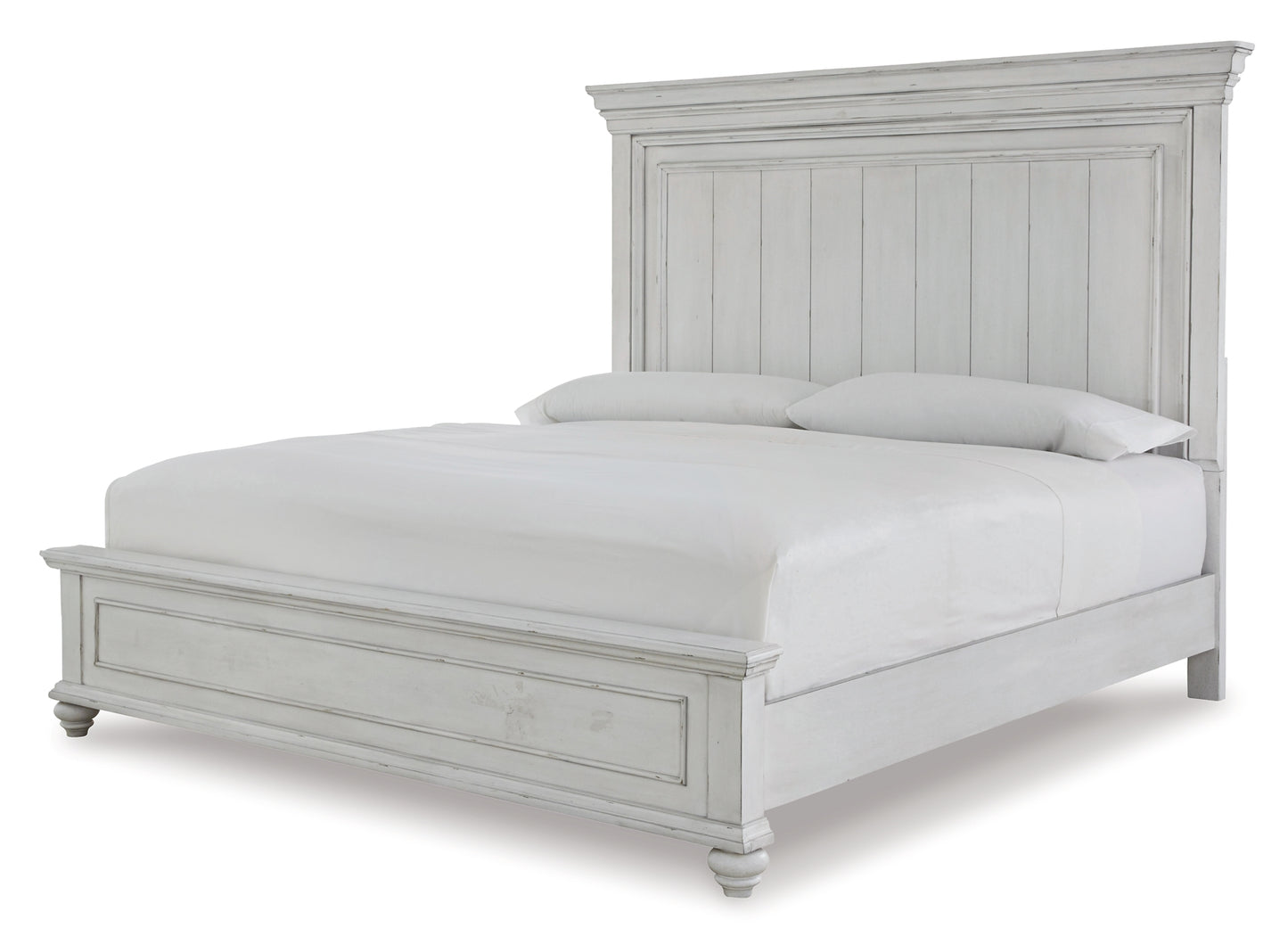 Kanwyn King Panel Bed with Mirrored Dresser and Chest Benchcraft®