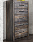 Drystan King Panel Headboard with Mirrored Dresser, Chest and 2 Nightstands Signature Design by Ashley®
