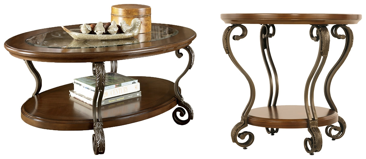 Nestor Coffee Table with 1 End Table Signature Design by Ashley®
