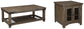 Danell Ridge Coffee Table with 1 End Table Signature Design by Ashley®