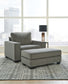 Angleton Chair and Ottoman Signature Design by Ashley®