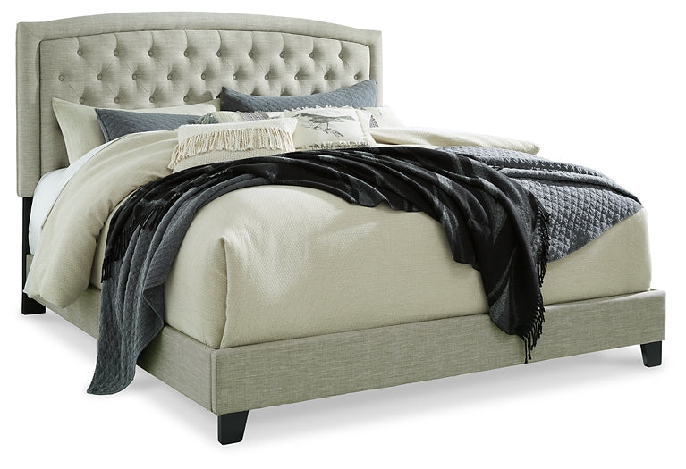 Jerary Queen Upholstered Bed with Mattress Sierra Sleep® by Ashley