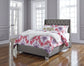 Coralayne Full Upholstered Bed with Dresser Signature Design by Ashley®