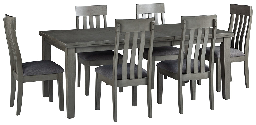 Hallanden Dining Table and 6 Chairs Signature Design by Ashley®