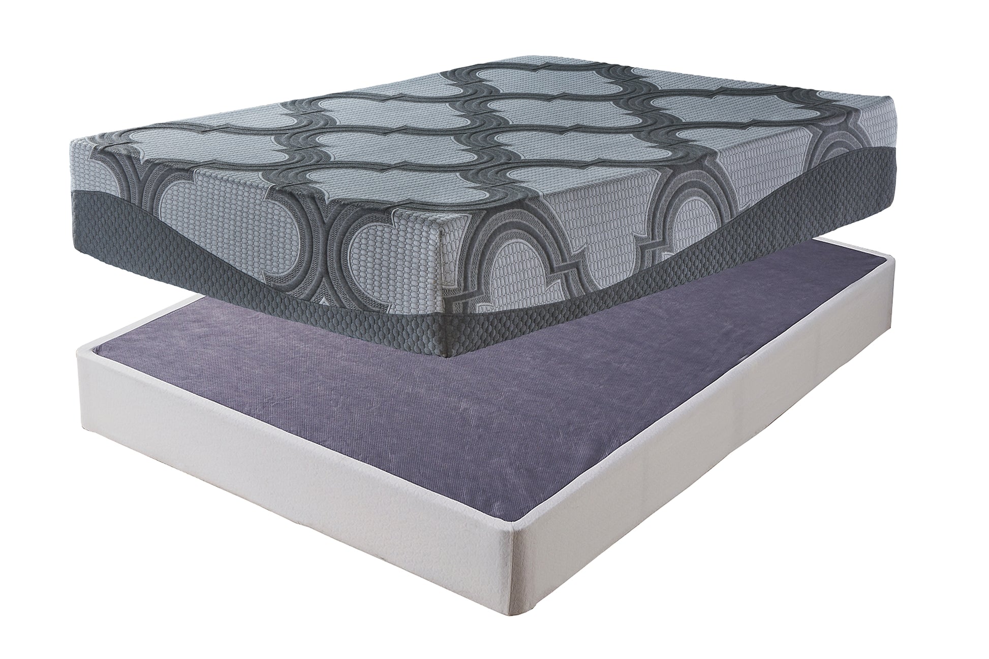 12 Inch Ashley Hybrid Mattress with Foundation Sierra Sleep® by Ashley