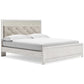 Altyra King Panel Bed with Mirrored Dresser and Chest Signature Design by Ashley®