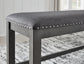 Myshanna Counter Height Dining Table and 4 Barstools and Bench Signature Design by Ashley®