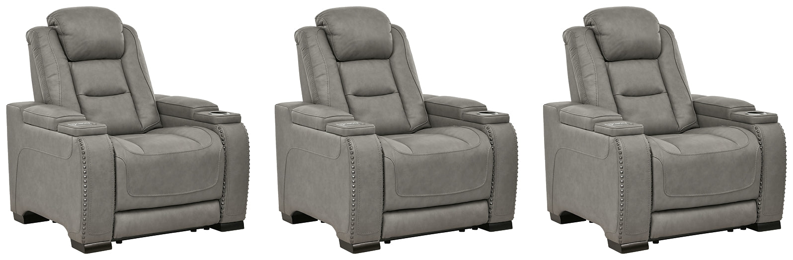 The Man-Den 3-Piece Home Theater Seating Signature Design by Ashley®