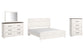 Gerridan King Panel Bed with Mirrored Dresser and Chest Signature Design by Ashley®