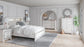 Altyra Queen Panel Bookcase Bed with Mirrored Dresser and Chest Signature Design by Ashley®