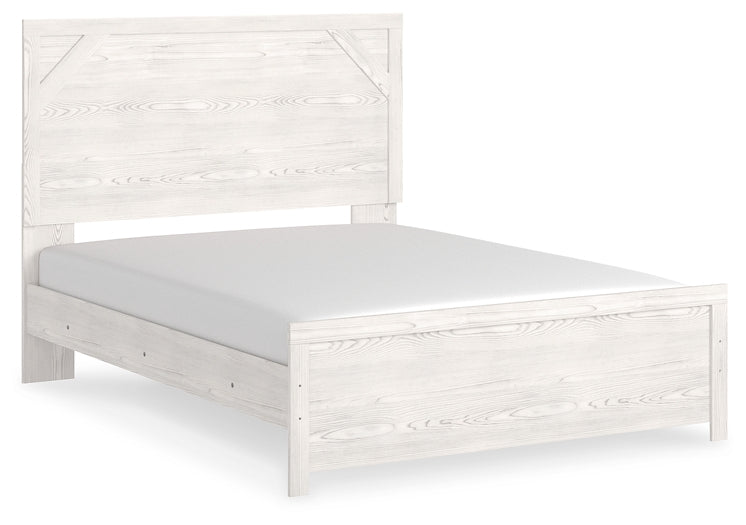 Gerridan Queen Panel Bed with Mirrored Dresser and Chest Signature Design by Ashley®