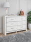 Altyra Queen Panel Bed with Dresser Signature Design by Ashley®