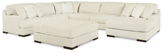 Zada 5-Piece Sectional with Ottoman Signature Design by Ashley®