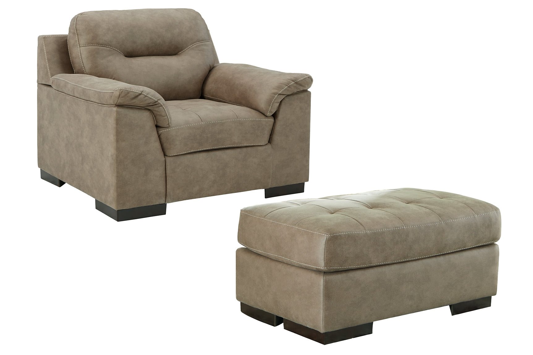 Maderla Chair and Ottoman Signature Design by Ashley®