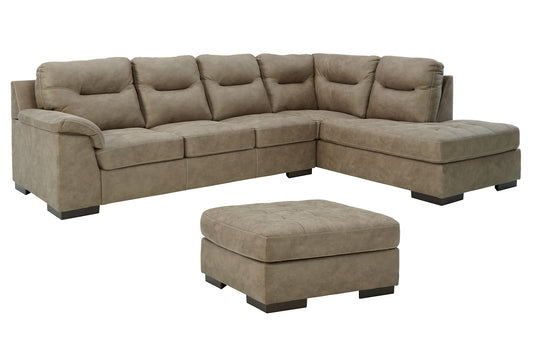 Maderla 2-Piece Sectional with Ottoman Signature Design by Ashley®
