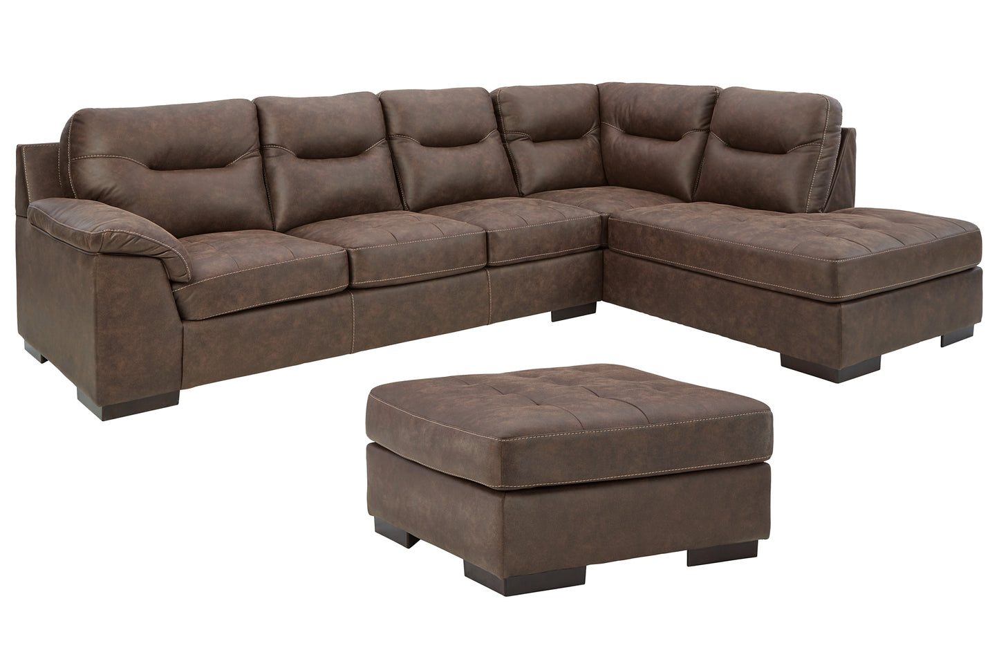 Maderla 2-Piece Sectional with Ottoman Signature Design by Ashley®