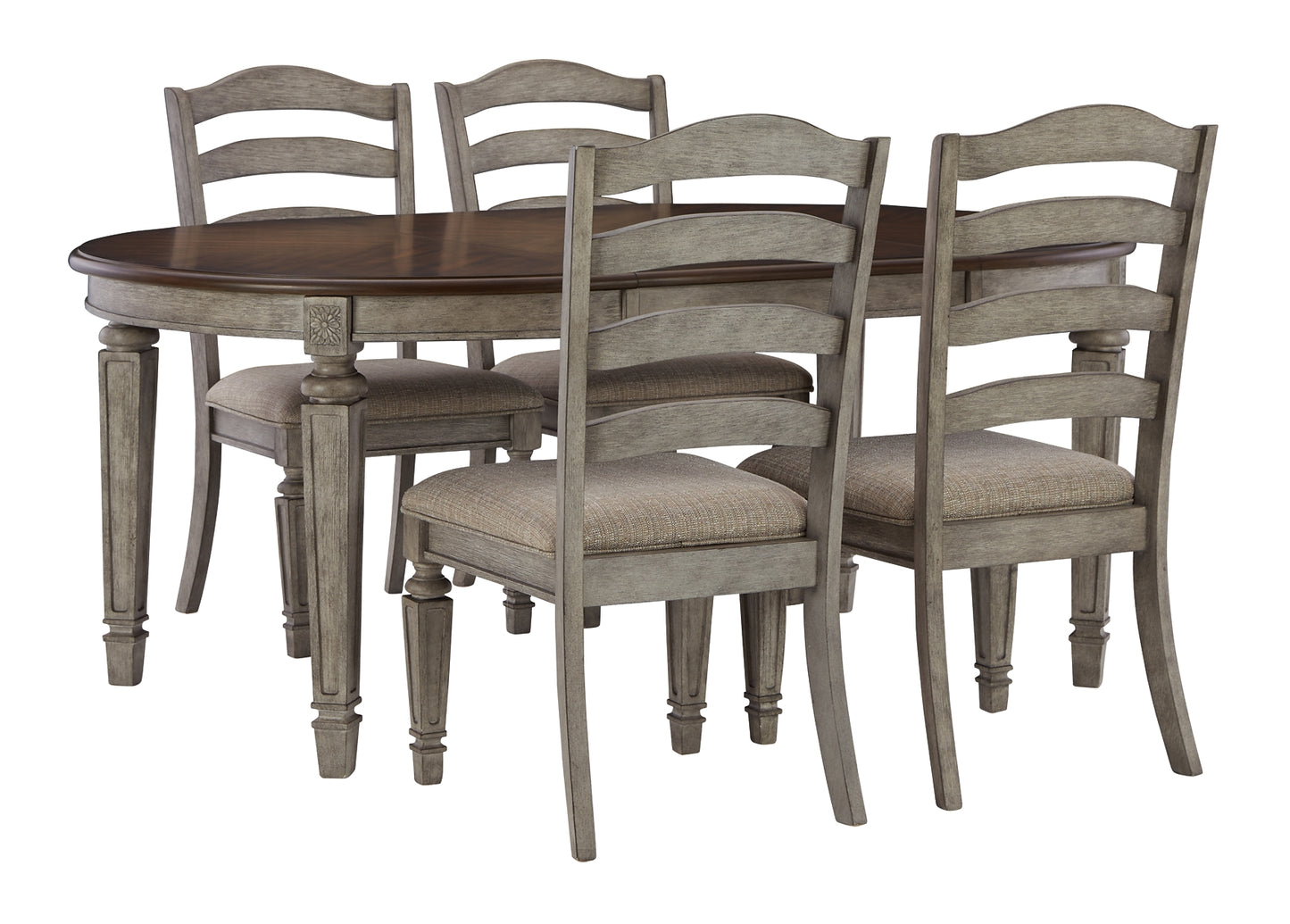 Lodenbay Dining Table and 4 Chairs Signature Design by Ashley®