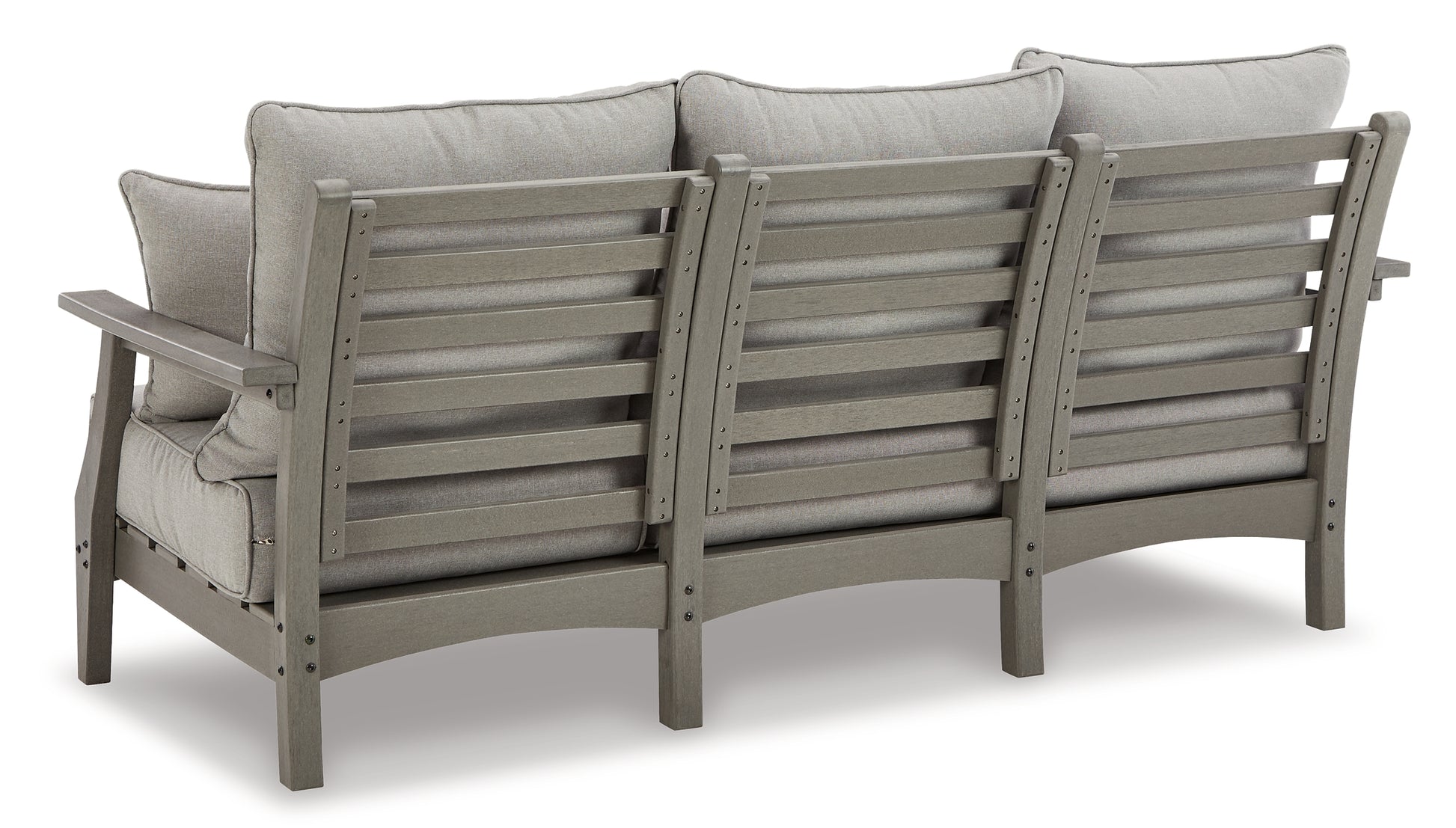 Visola Outdoor Sofa and Loveseat with Coffee Table Signature Design by Ashley®