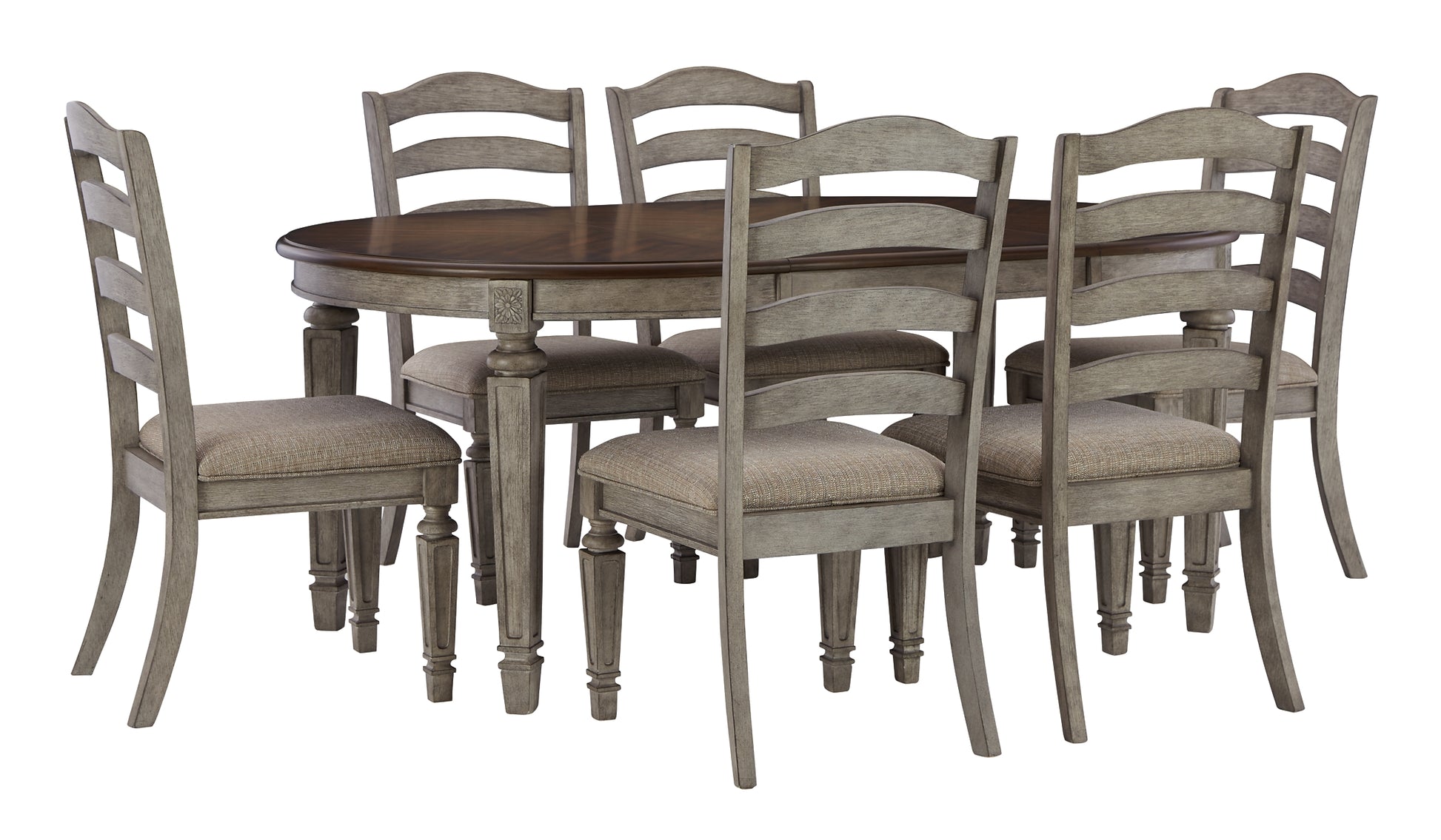 Lodenbay Dining Table and 6 Chairs Signature Design by Ashley®