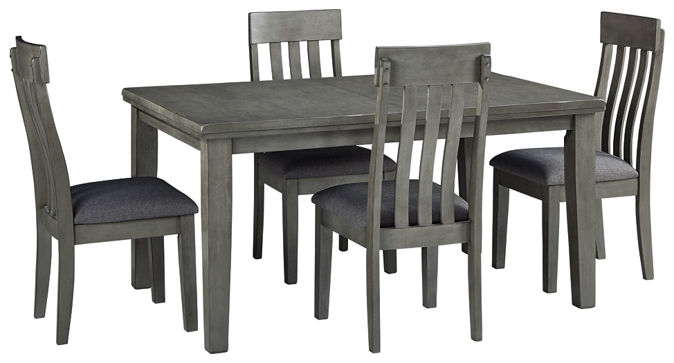 Hallanden Dining Table and 4 Chairs Signature Design by Ashley®