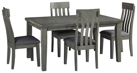 Hallanden Dining Table and 4 Chairs Signature Design by Ashley®