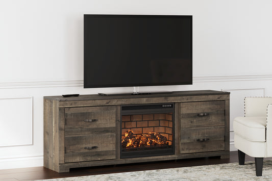 Trinell 63" TV Stand with Electric Fireplace Signature Design by Ashley®