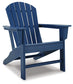 Sundown Treasure 2 Adirondack Chairs with End table Signature Design by Ashley®