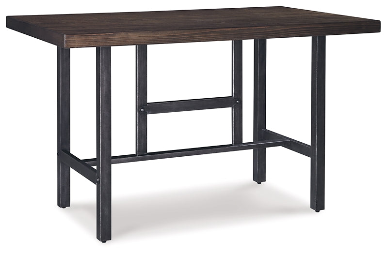 Kavara Counter Height Dining Table and 2 Barstools Signature Design by Ashley®