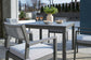 Eden Town Outdoor Dining Table and 4 Chairs Signature Design by Ashley®