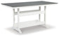 Transville Outdoor Counter Height Dining Table and 4 Barstools Signature Design by Ashley®