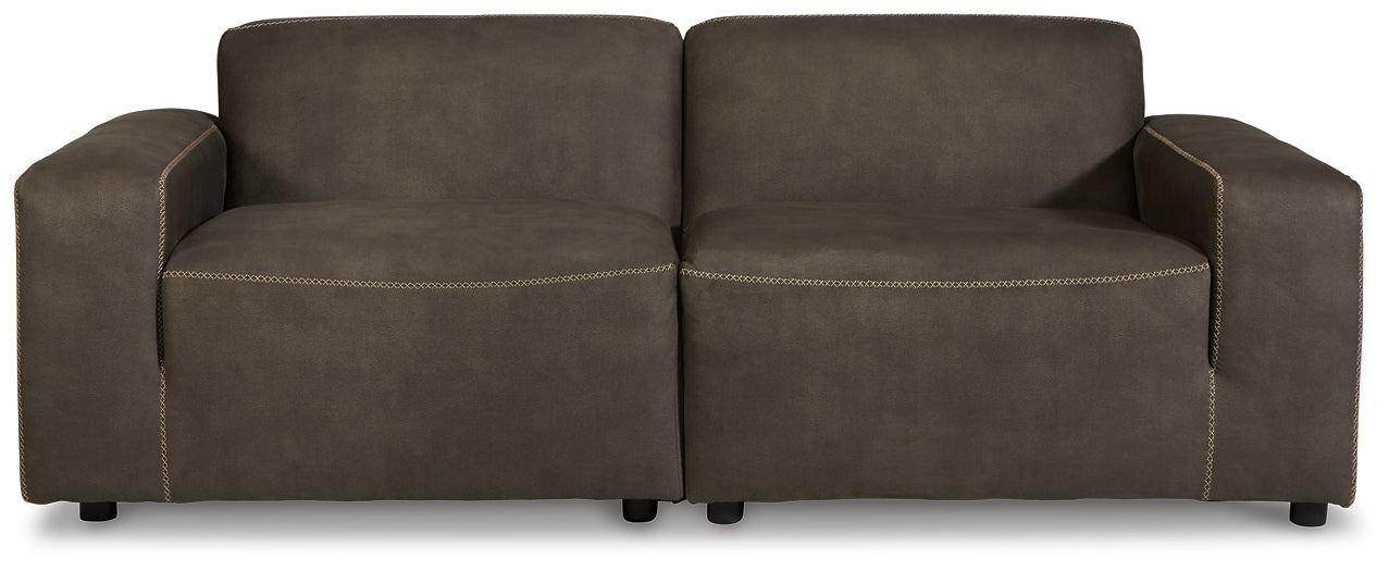 Allena 2-Piece Sectional Loveseat Signature Design by Ashley®