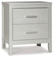 Olivet Two Drawer Night Stand Signature Design by Ashley®