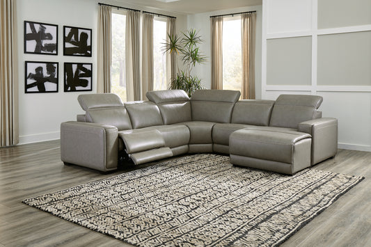 Correze 5-Piece Power Reclining Sectional with Chaise Signature Design by Ashley®