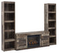 Derekson 3-Piece Entertainment Center with Electric Fireplace Signature Design by Ashley®