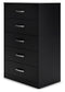 Finch Five Drawer Chest Signature Design by Ashley®