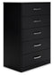 Finch Five Drawer Chest Signature Design by Ashley®