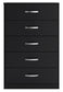 Finch Five Drawer Chest Signature Design by Ashley®