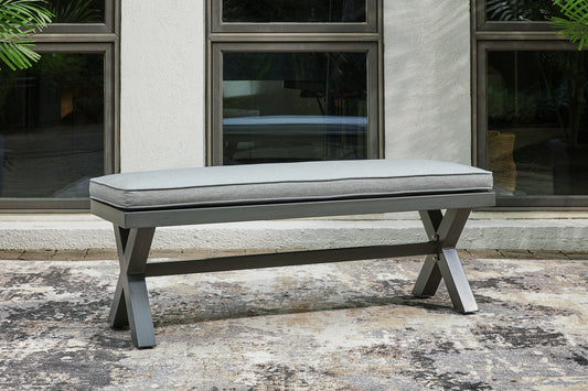 Elite Park Bench with Cushion Signature Design by Ashley®