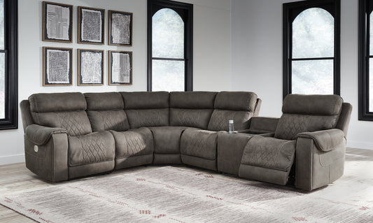 Hoopster 6-Piece Power Reclining Sectional Signature Design by Ashley®