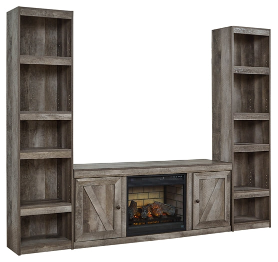 Wynnlow 3-Piece Entertainment Center with Electric Fireplace Signature Design by Ashley®