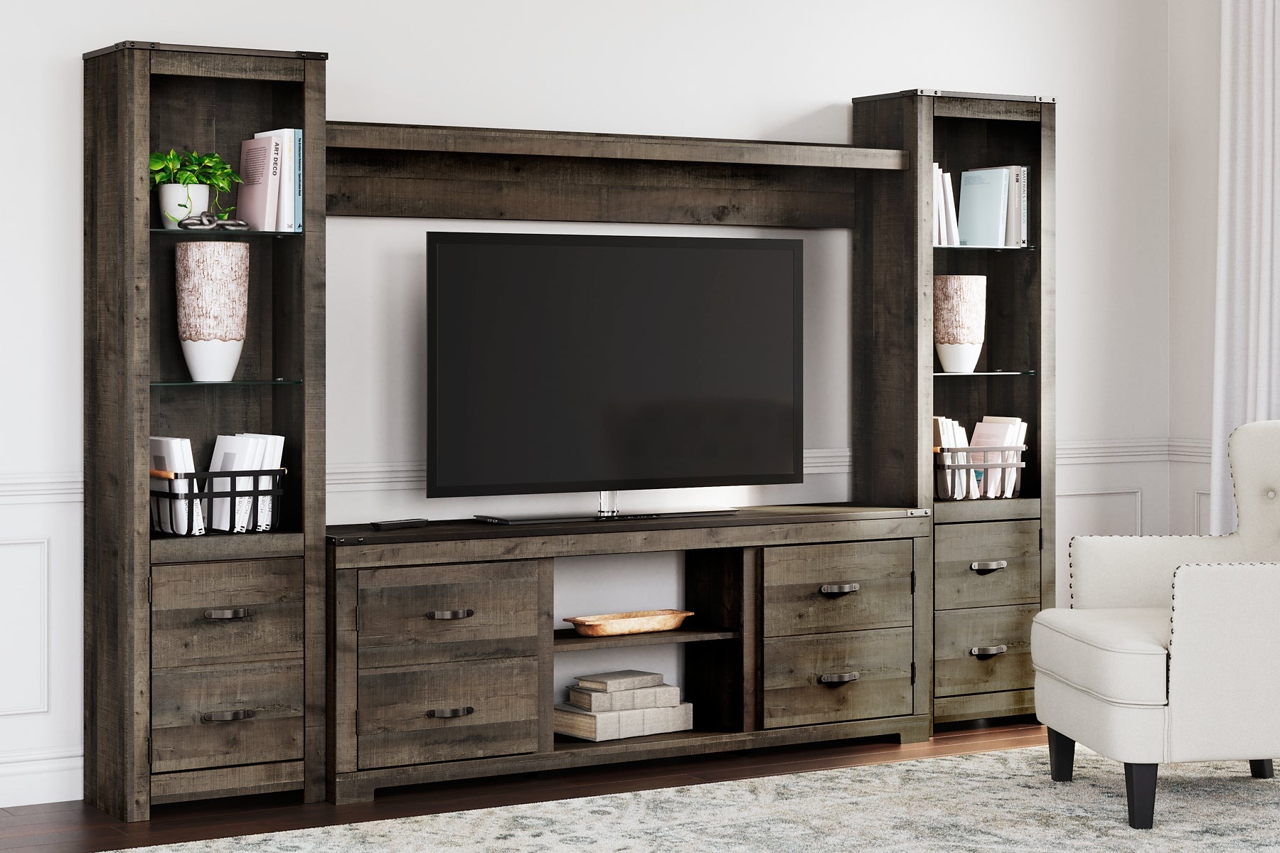 Trinell 4-Piece Entertainment Center Signature Design by Ashley®
