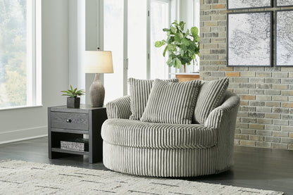 Lindyn Oversized Swivel Accent Chair Signature Design by Ashley®