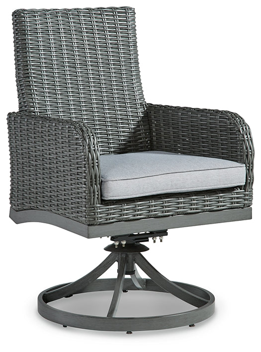 Elite Park Swivel Chair w/Cushion (2/CN) Signature Design by Ashley®