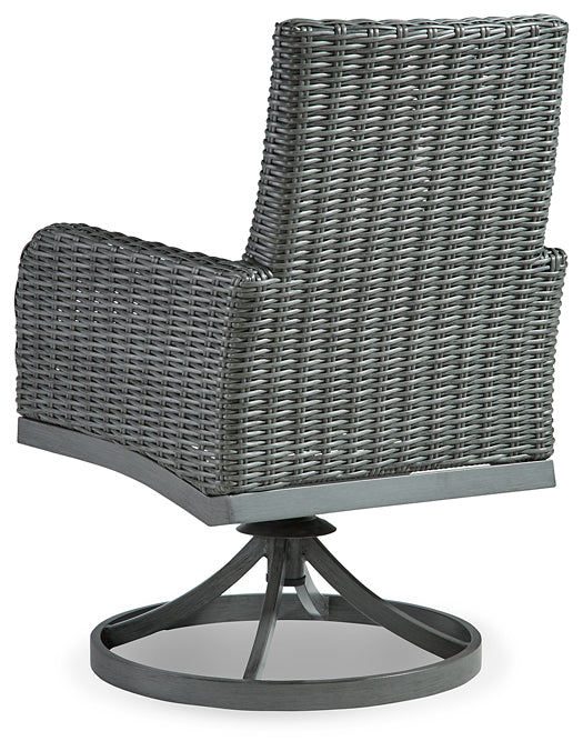 Elite Park Swivel Chair w/Cushion (2/CN) Signature Design by Ashley®