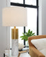 Samney Metal Table Lamp (2/CN) Signature Design by Ashley®