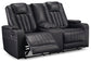 Center Point DBL Rec Loveseat w/Console Signature Design by Ashley®