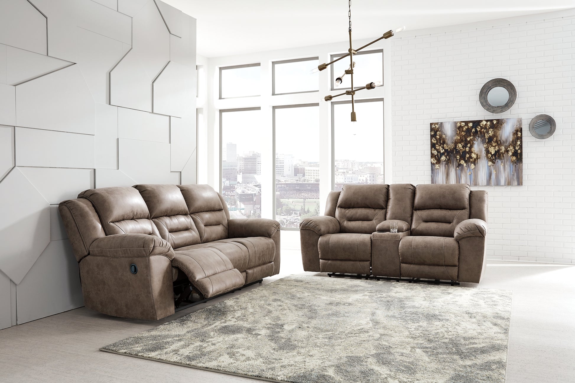 Stoneland Sofa and Loveseat Signature Design by Ashley®